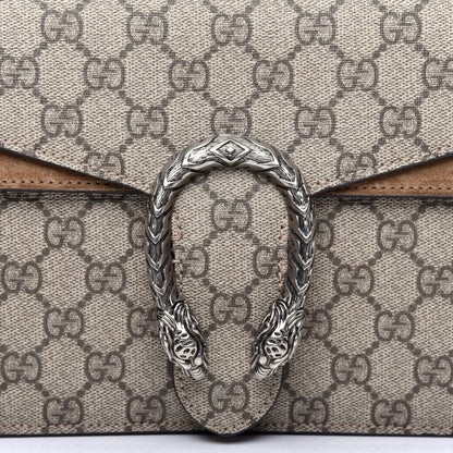 Gucci GG Supreme Monogram Small Dionysus Shoulder Bag Taupe 10 of 10