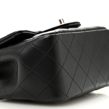 Chanel Lambskin Quilted Mini Square Flap Black 9 of 13