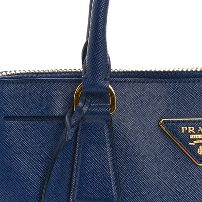 Prada Saffiano Lux Large Promenade Tote Bluette 12 of 15