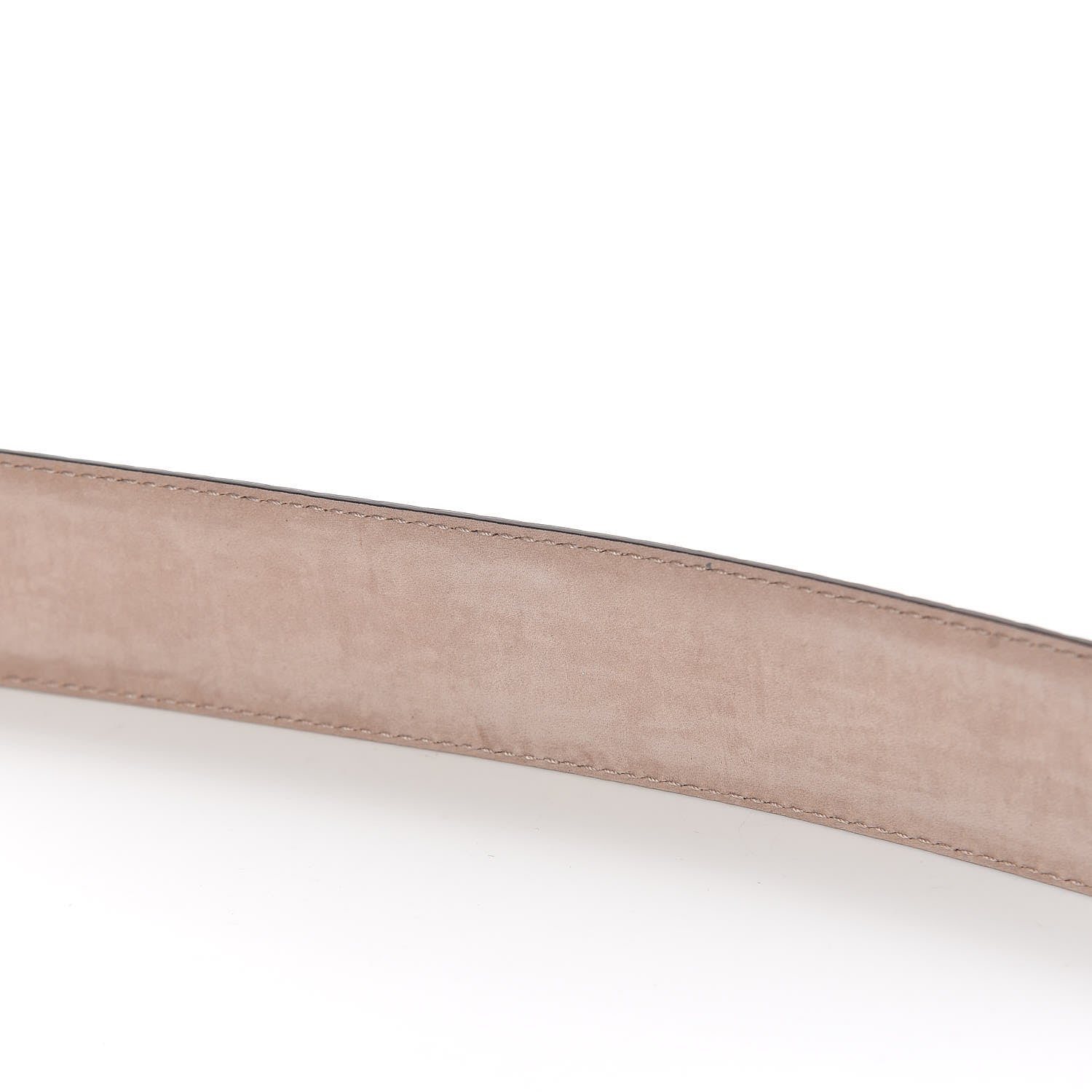 Gucci Soft Microguccissima Margaux Calfskin Belt 90 36 Mineral Blue 6 of 8