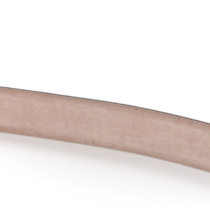 Gucci Soft Microguccissima Margaux Calfskin Belt 90 36 Mineral Blue 6 of 8