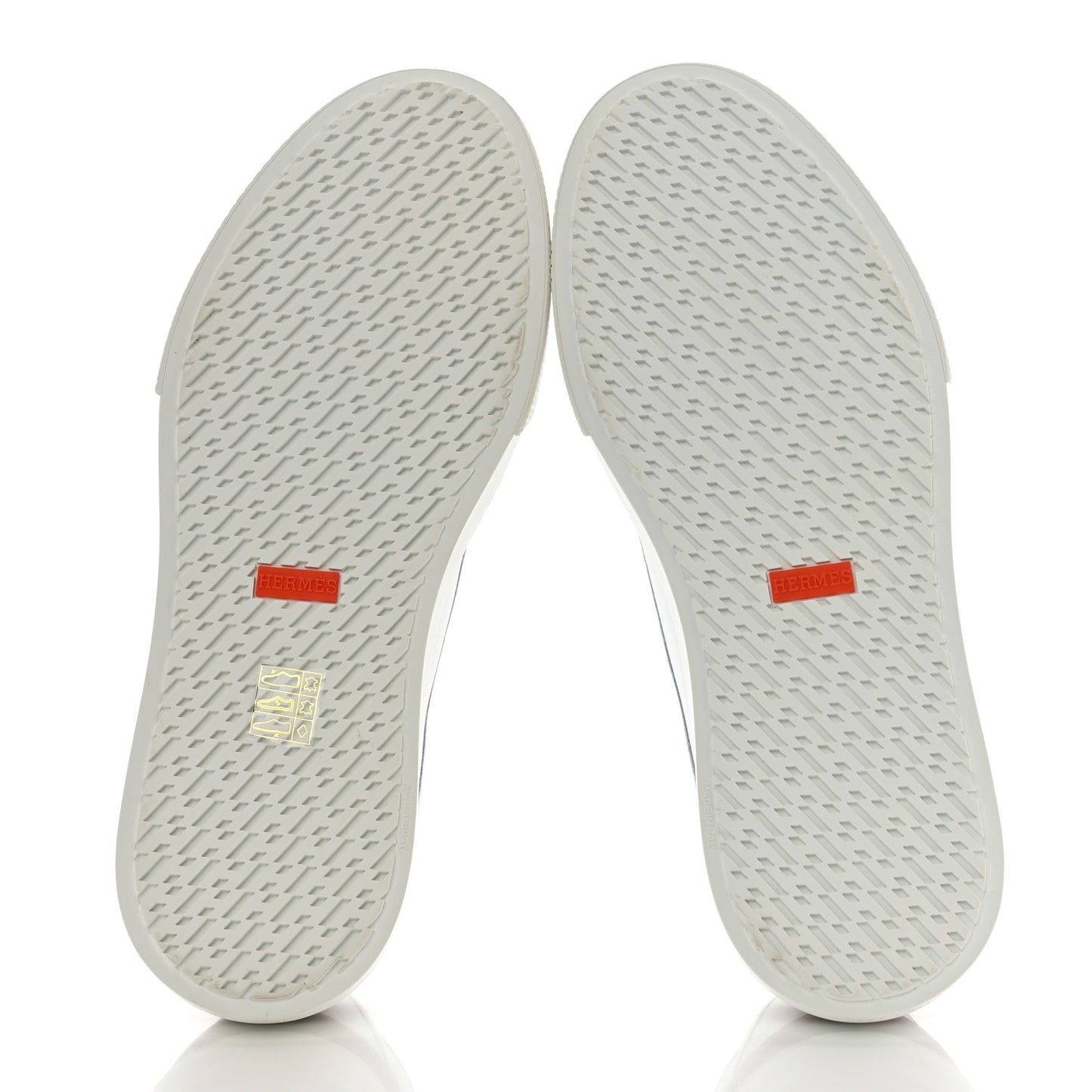 Calfskin Mens Get Sneakers 42 White