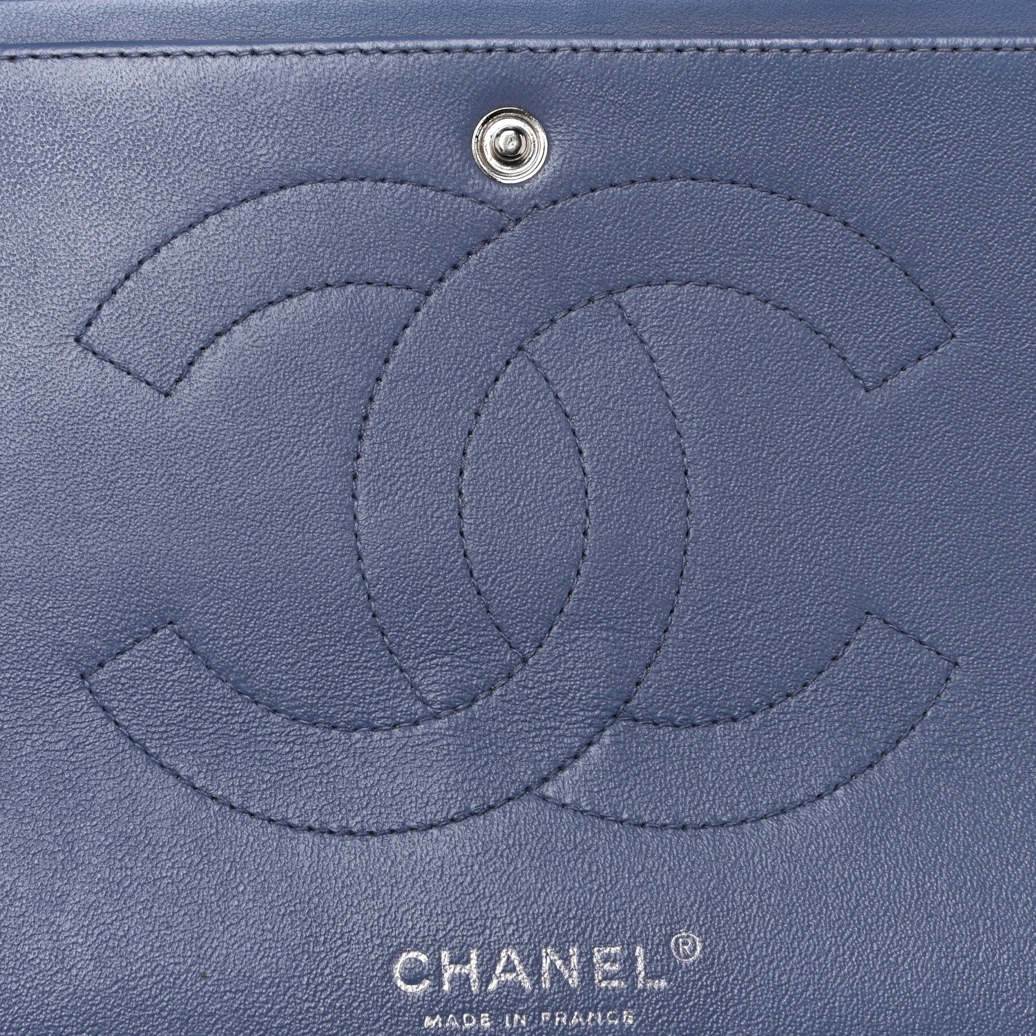 Chanel Lambskin Quilted Jumbo Double Flap Light Purple 12 of 17