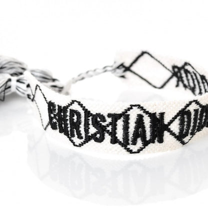 Christian Dior Woven Cotton J'Adior Friendship Bracelet 4 of 6