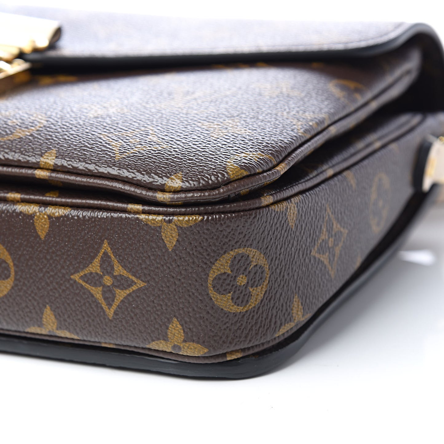 Monogram Braided Pochette Metis Creme Beige