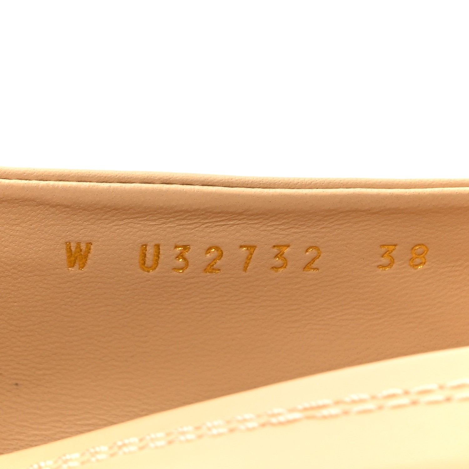 Chanel Lambskin Cap Toe CC Uniform Ballerina Flats 38 Beige Black 9 of 13