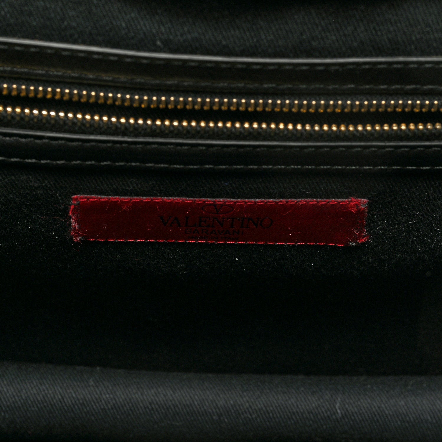 Valentino Garavani Vitello Extra Large Glam Lock Rockstud Flap Black 6 of 9