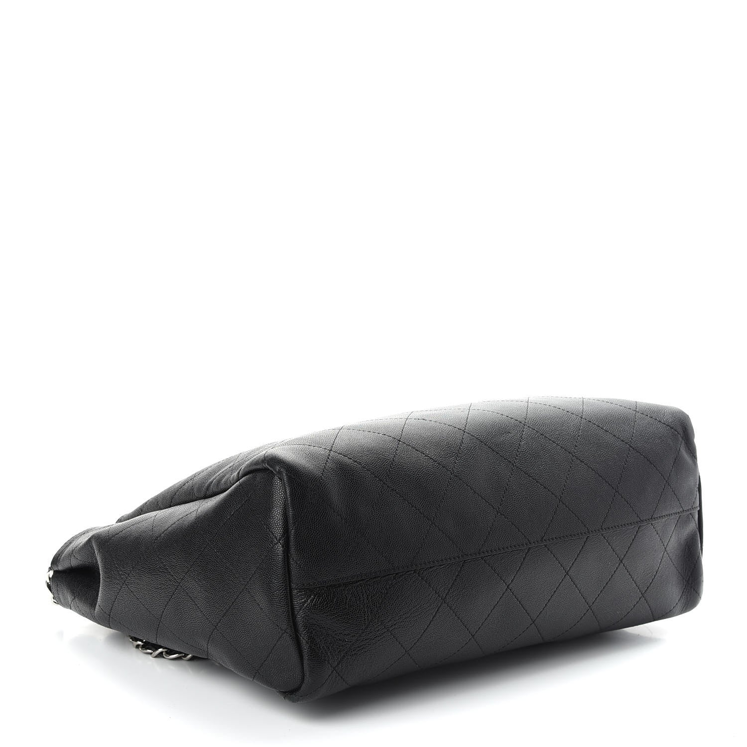 Chanel Caviar Stitched Large Shopping Tote Black 4 of 10