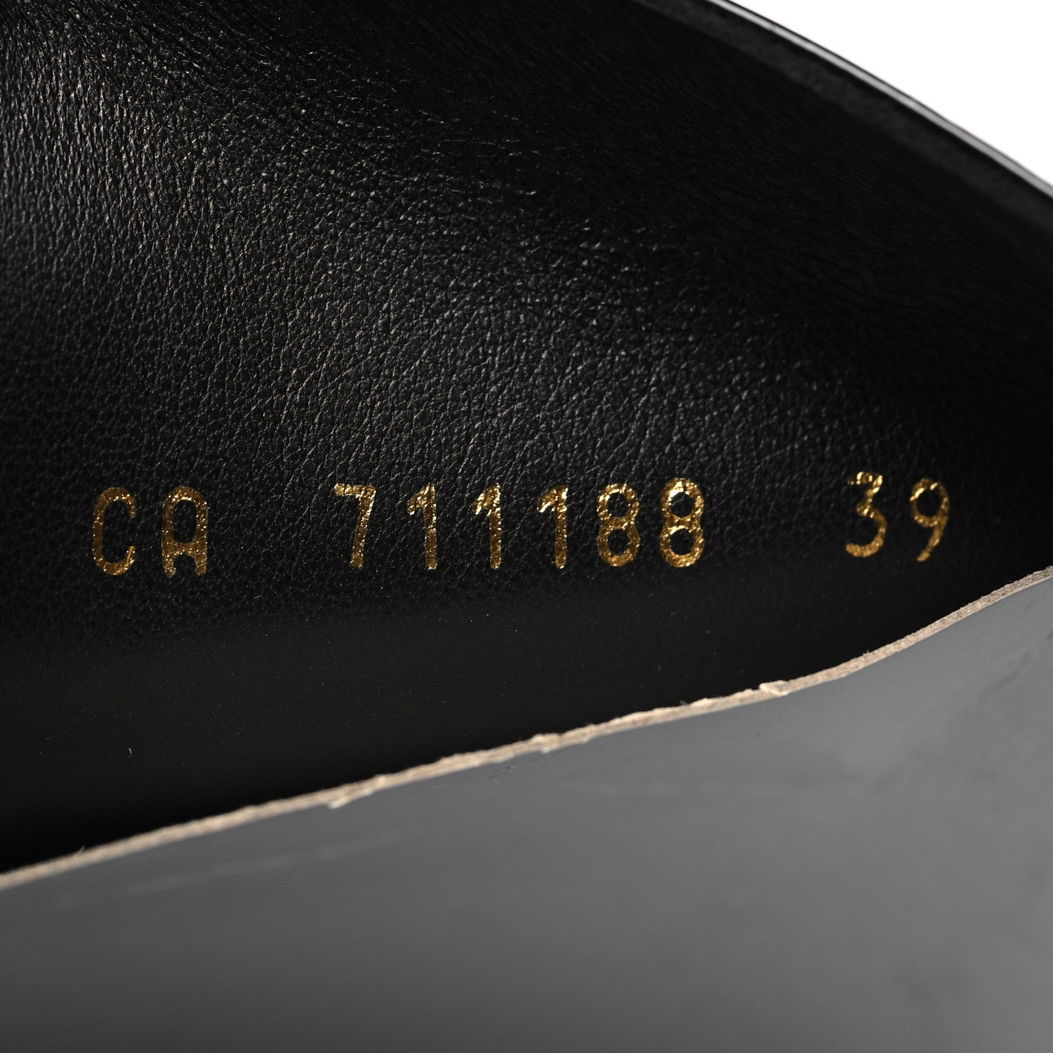 Saint Laurent Patent Calfskin Diane 100 Boots 39 Black 6 of 9