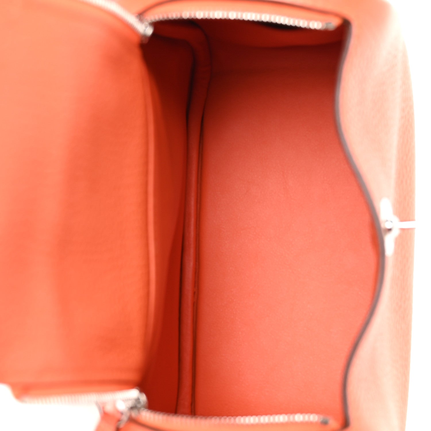 Hermes Taurillon Clemence Mini Lindy 20 Feu 5 of 11