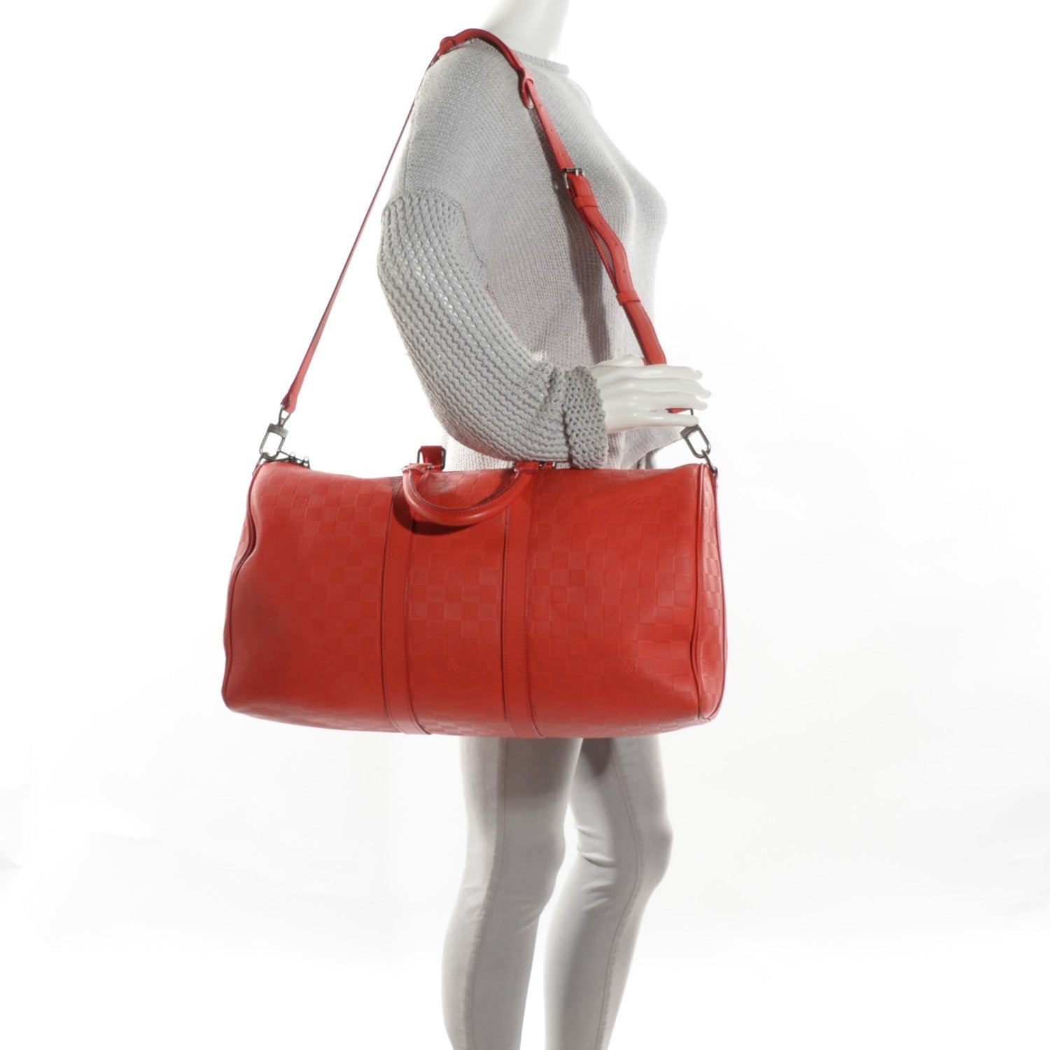 Louis Vuitton Damier Infini Keepall Bandouliere 45 Fusion 2 of 9