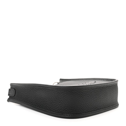 Hermes Taurillon Clemence Evelyne TPM Black 4 of 11