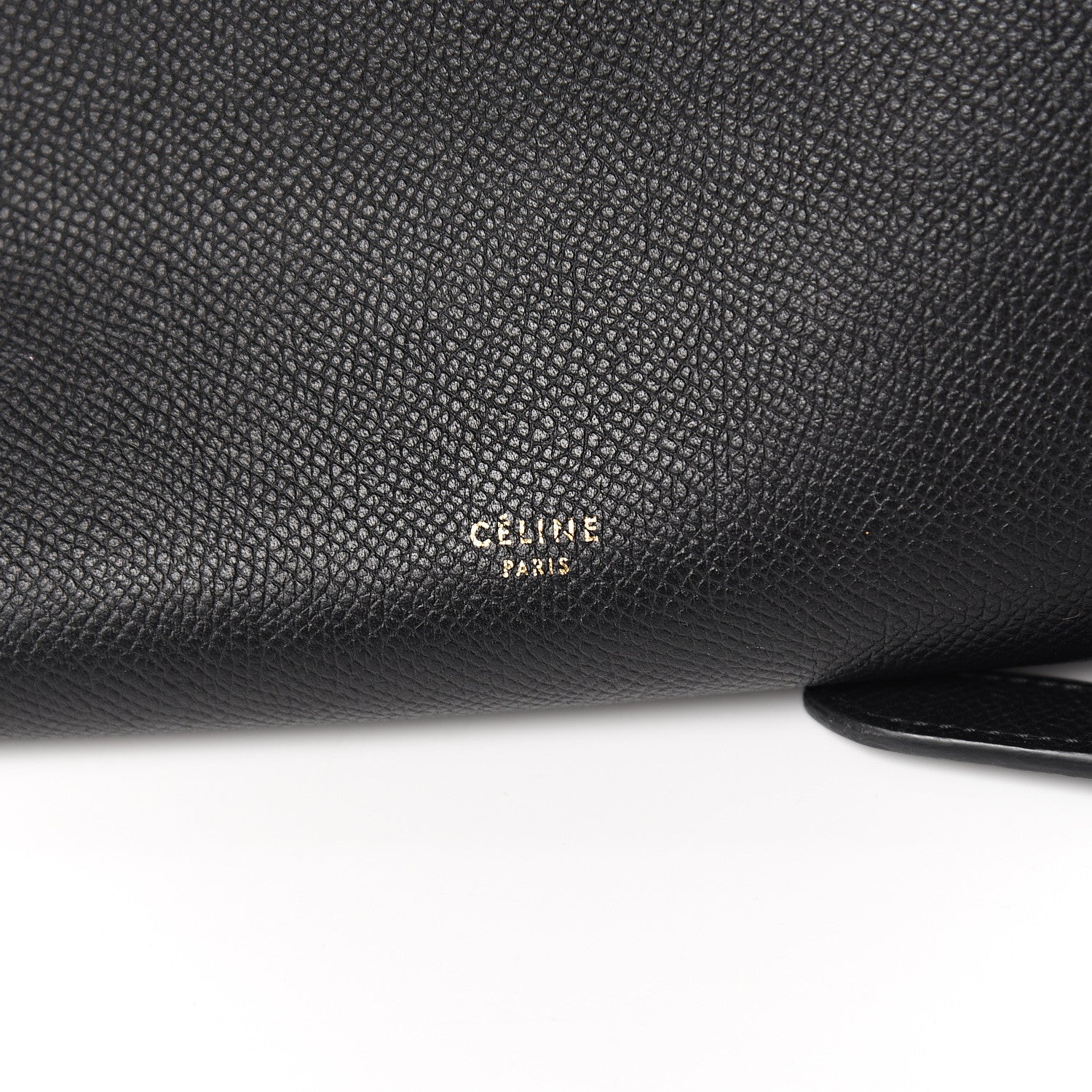 Celine Grained Calfskin Mini Belt Bag Black 6 of 9
