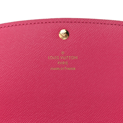 Louis Vuitton Monogram Bloom Flower Emilie Wallet Fuchsia 6 of 9