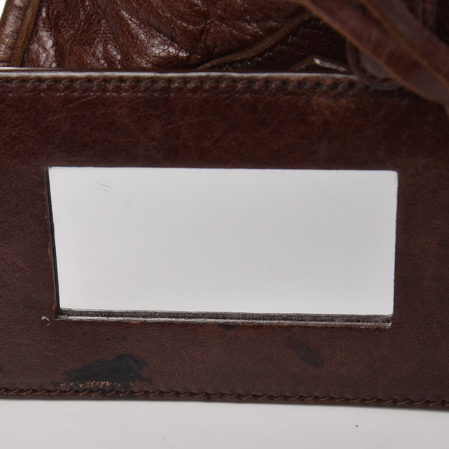 Agneau Giant 21 Gold Hardware City Dark Brown