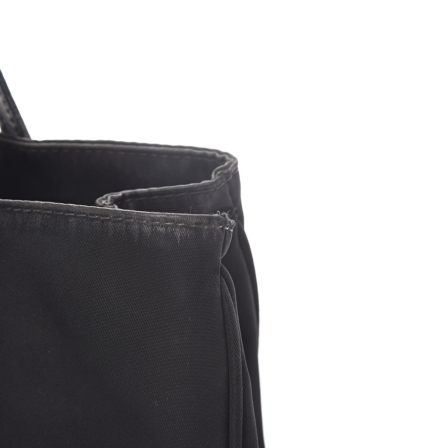 Nylon Small Tote Black