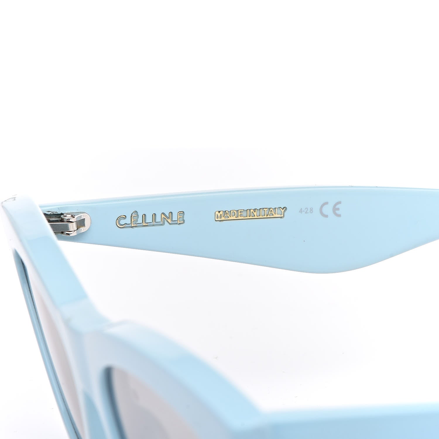 Celine Acetate Cat Eye Sunglasses CL40019I Blue 5 of 9