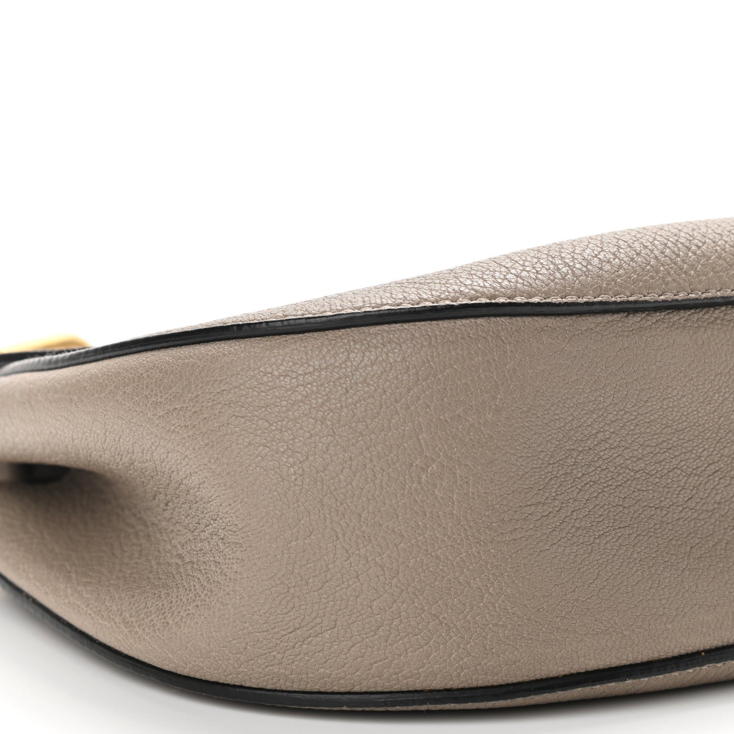 Chloe Grained Lambskin Drew Shoulder Bag Motty Grey 8 of 9
