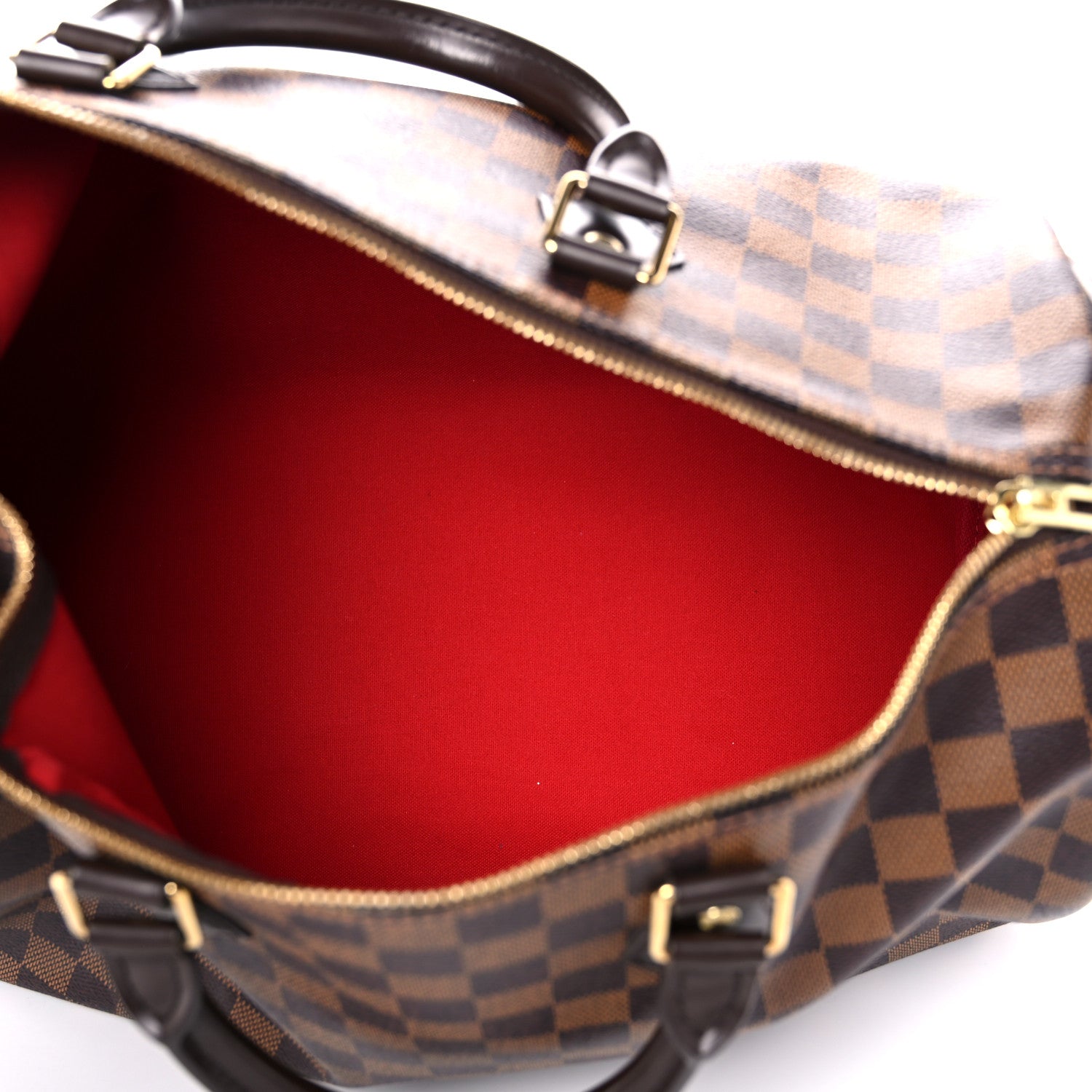 Louis Vuitton Damier Ebene Speedy Bandouliere 35 5 of 9