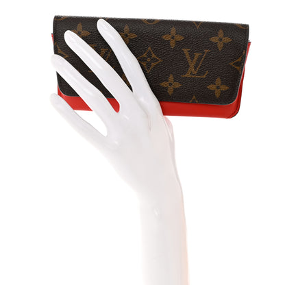 Louis Vuitton Monogram Woody Glasses Case Rouge 2 of 11