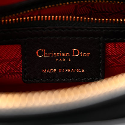 Christian Dior Lambskin Cannage Medium Lady Dior Black 10 of 25