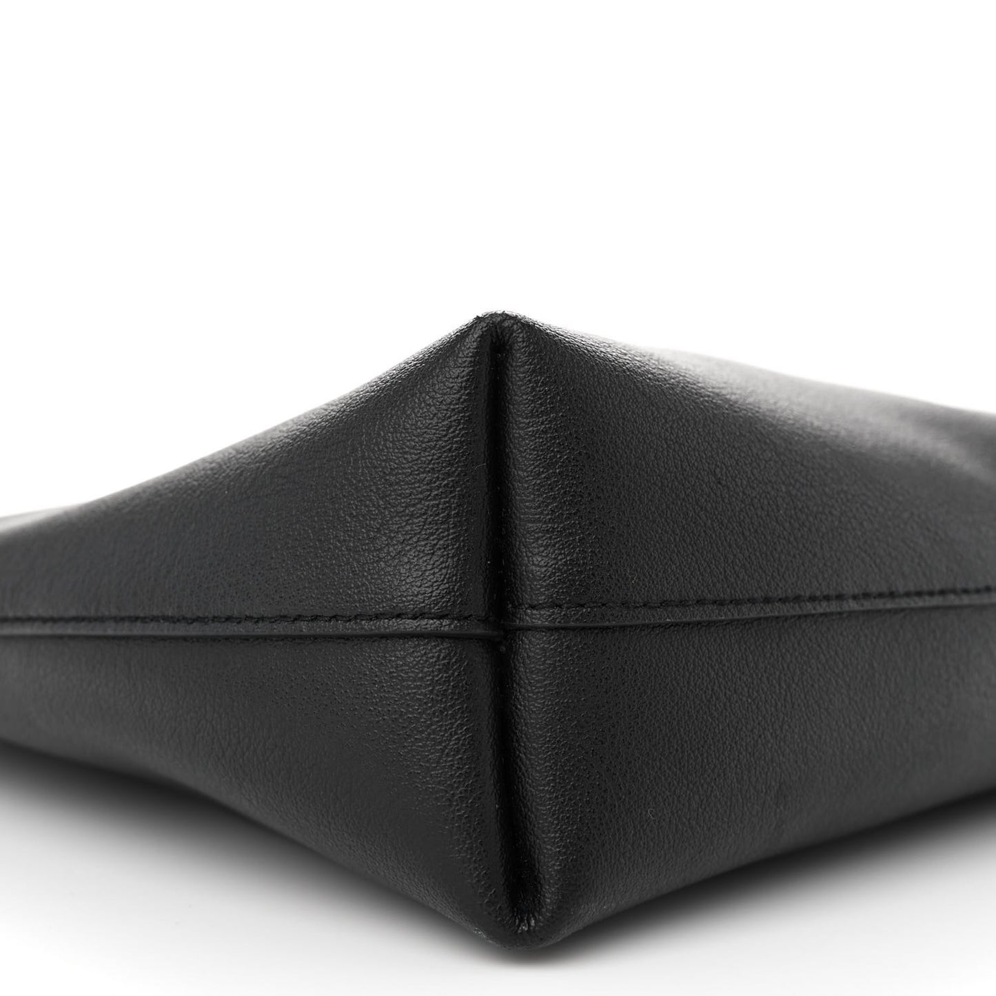 Calfskin Toy Shopping Tote Black