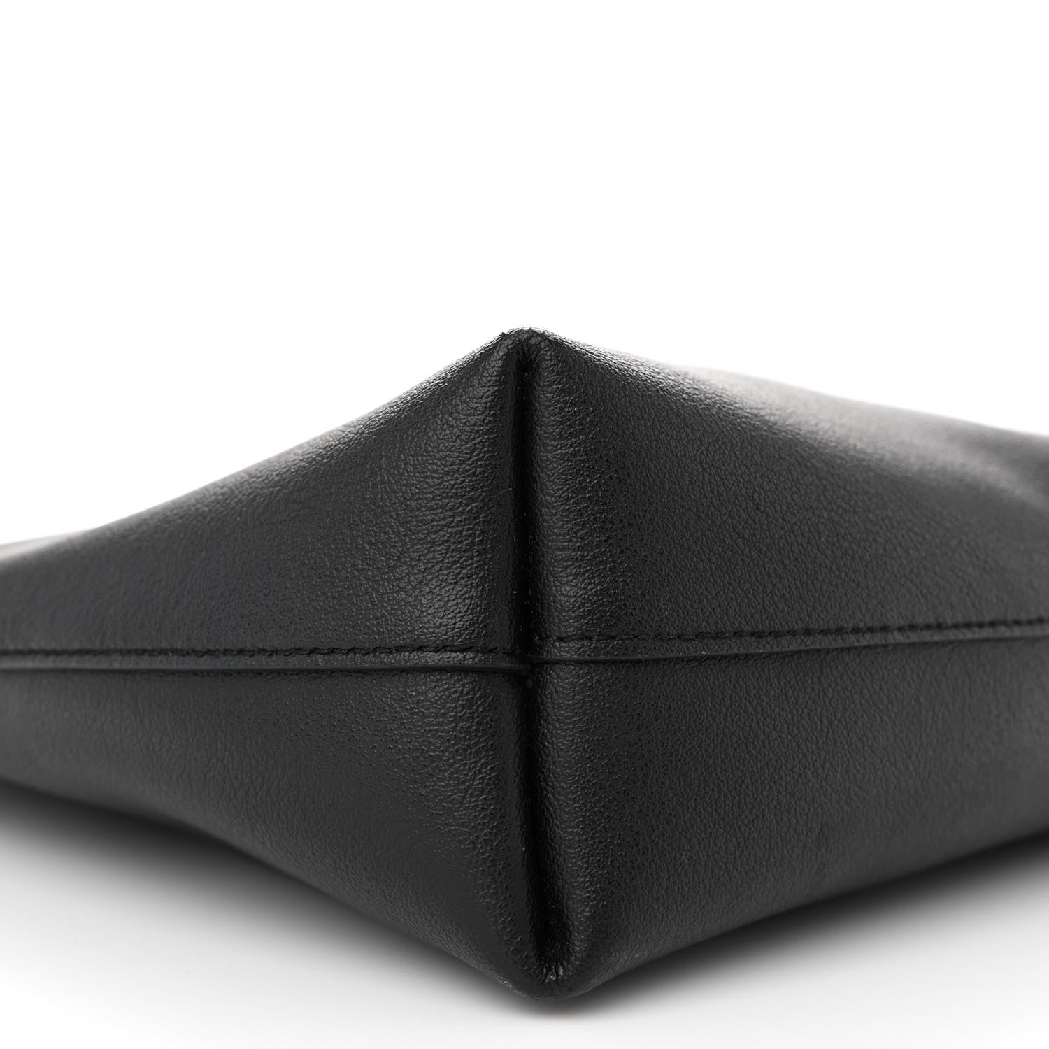 Saint Laurent Calfskin Toy Shopping Tote Black 9 of 11