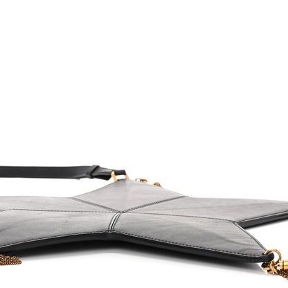 Saint Laurent Calfskin Astro Star Shoulder Bag Black 9 of 10