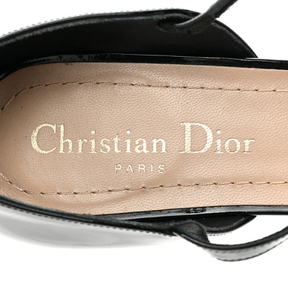 Christian Dior Patent La Parisienne Dior Pumps 39.5 Black 8 of 12