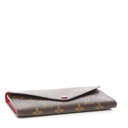 Louis Vuitton Monogram Josephine Wallet Red 4 of 8