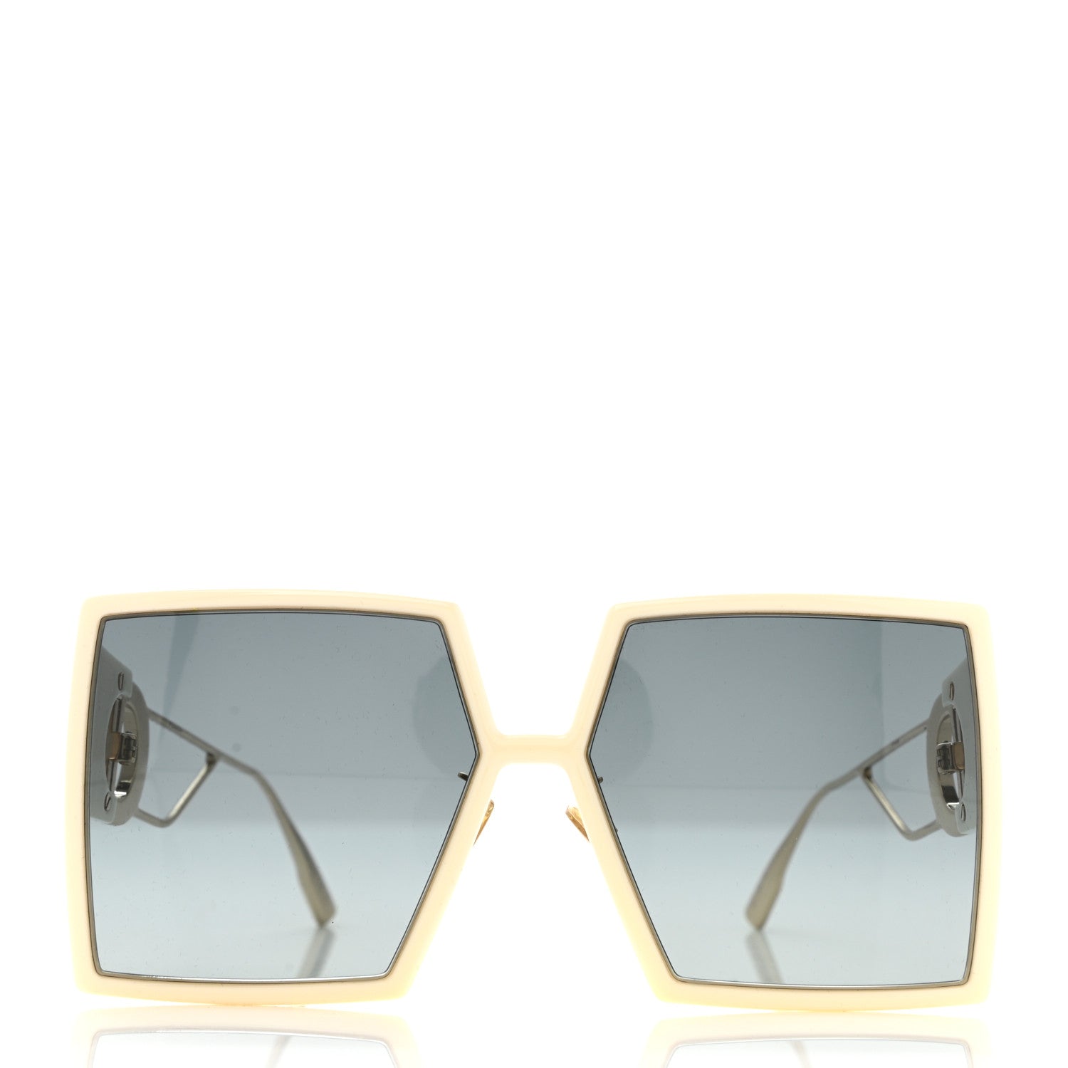 Christian Dior Square 30 Montaigne Sunglasses White 2 of 6