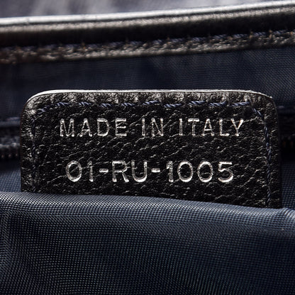 Christian Dior Denim Monogram Flight Saddle Bag 7 of 7