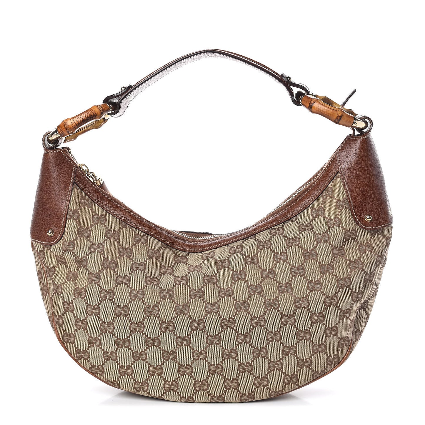Monogram Bamboo Ring Hobo Brown