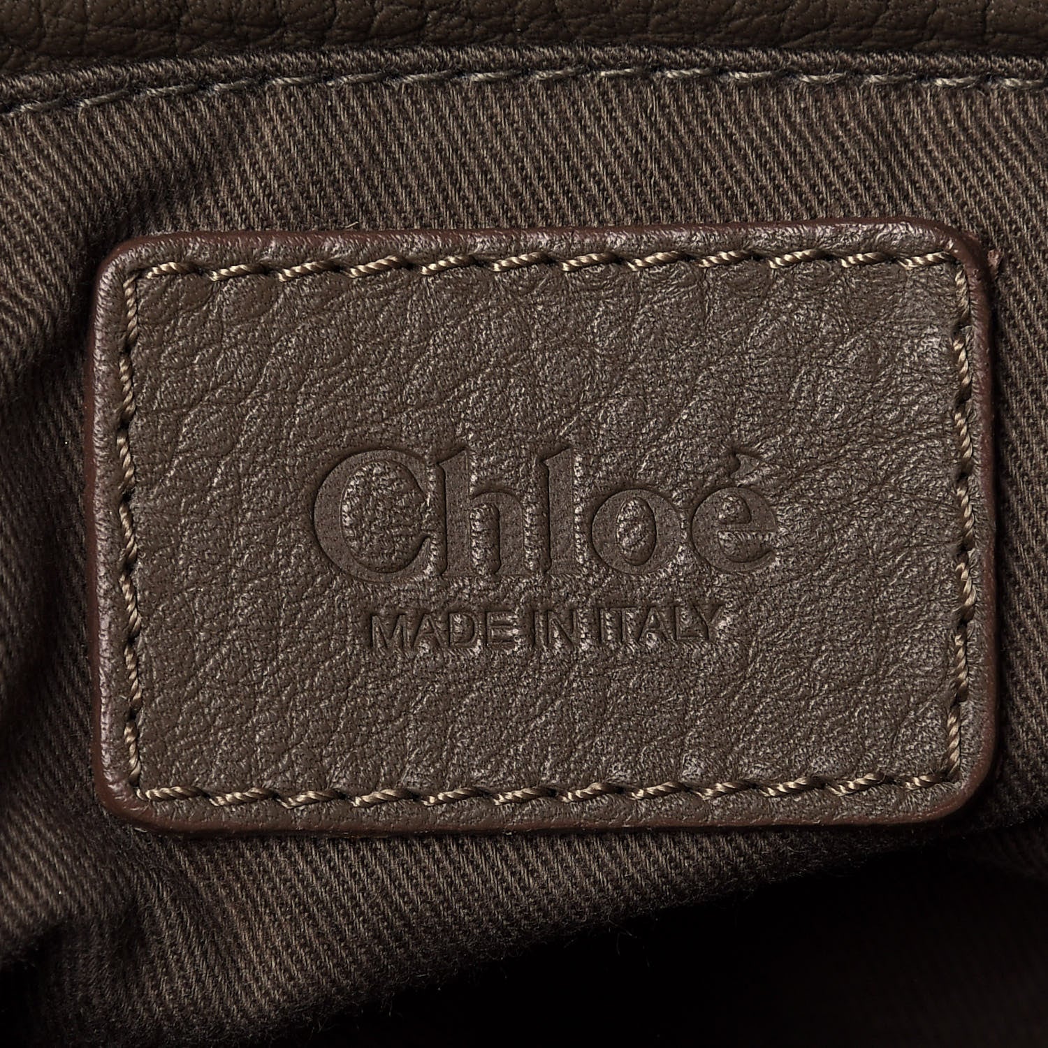 Chloe Calfskin Large Marcie Satchel Anchor Grey 5 of 11