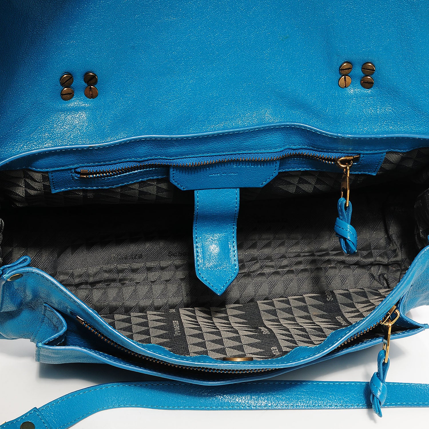 Proenza Schouler Lambskin Medium PS1 Satchel Oahu 11 of 11