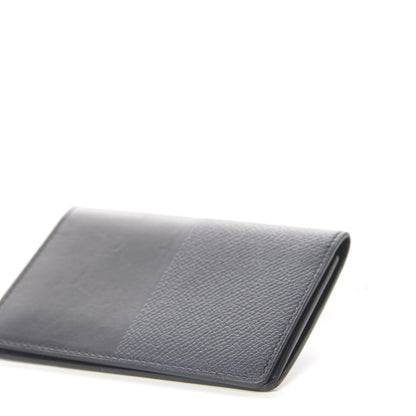 Hermes Epsom Sombrero Mini Manhattan Wallet Bleu Obscur Bleu Indigo 8 of 9