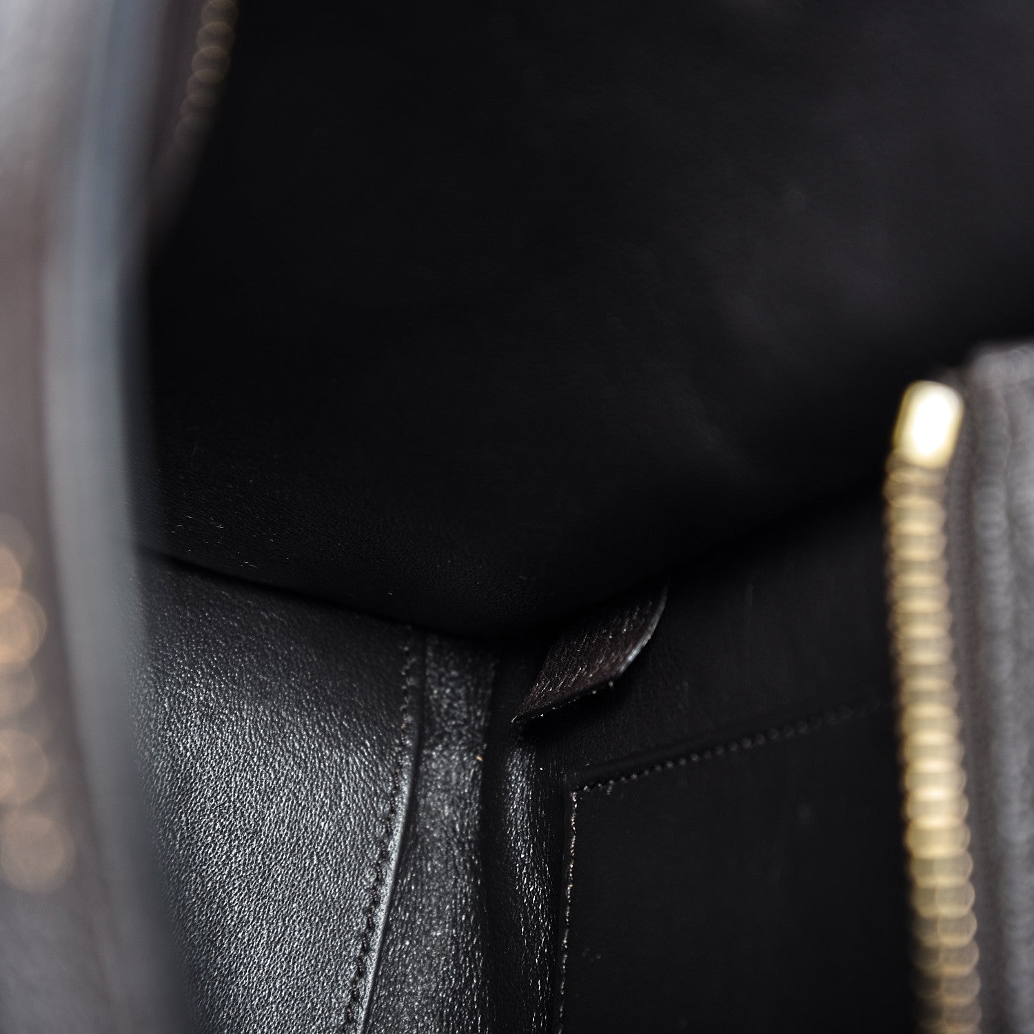 Celine Goatskin Nano Luggage Dark Taupe 9 of 10