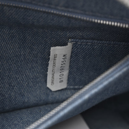 Bottega Veneta Denim Maxi Intrecciato Brick Cassette Bag Indigo Washed 7 of 10