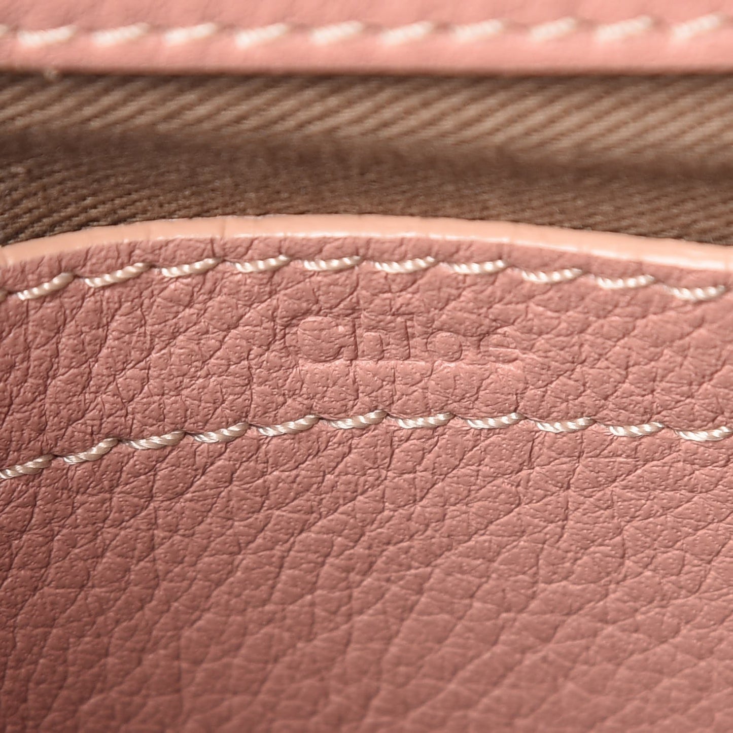 Grained Calfskin Small Marcie Saddle Bag Anemone Pink