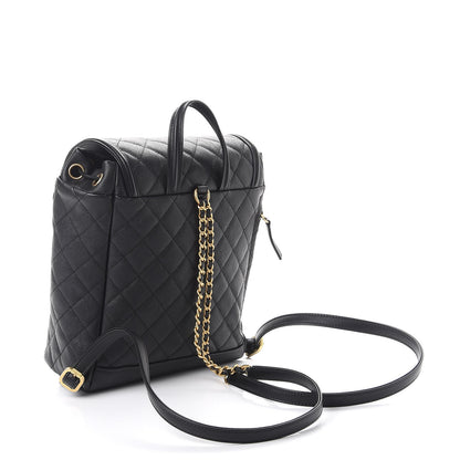 Chanel Caviar Quilted Filigree Backpack Black 3 of 9