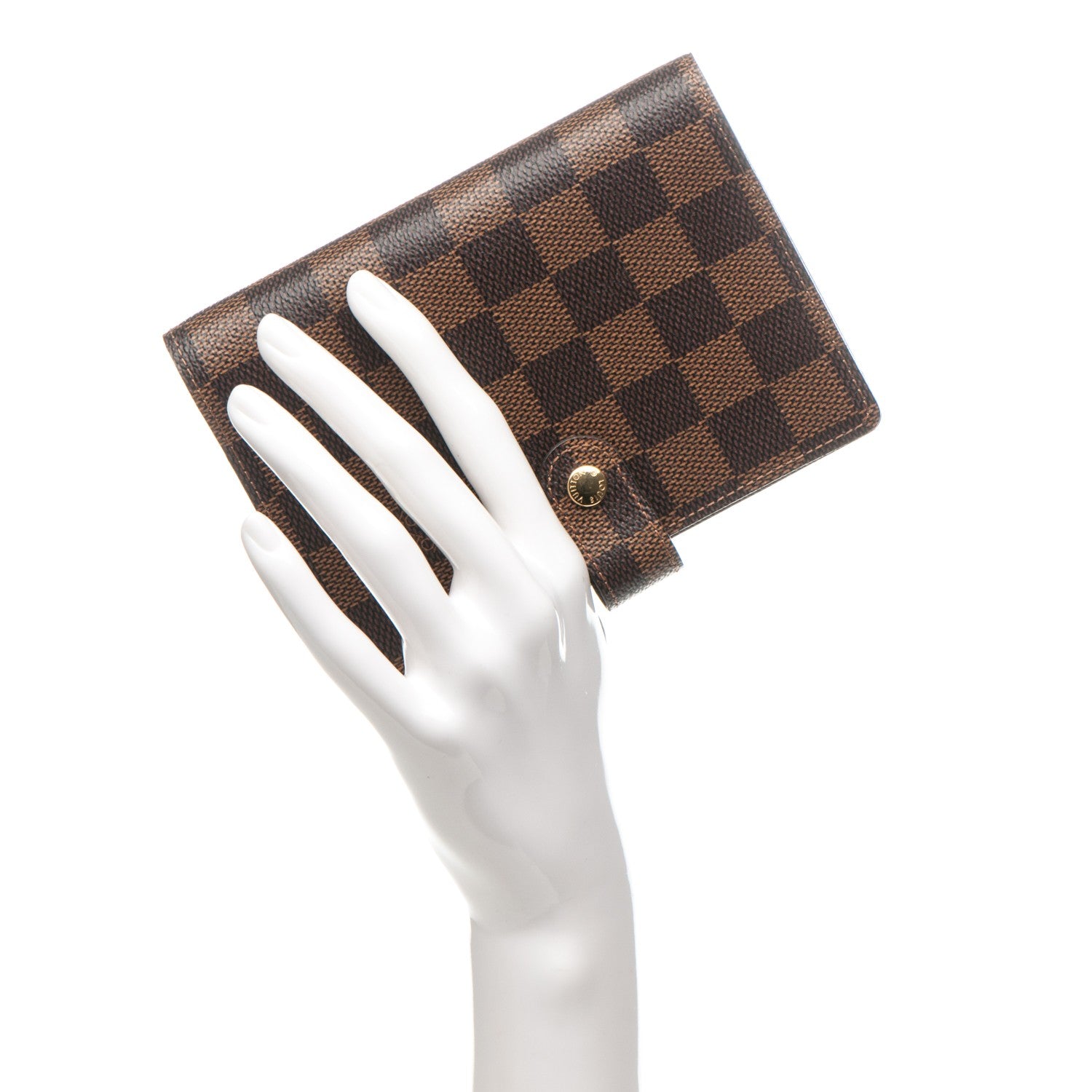 Louis Vuitton Damier Ebene Small Ring Agenda Cover 2 of 11