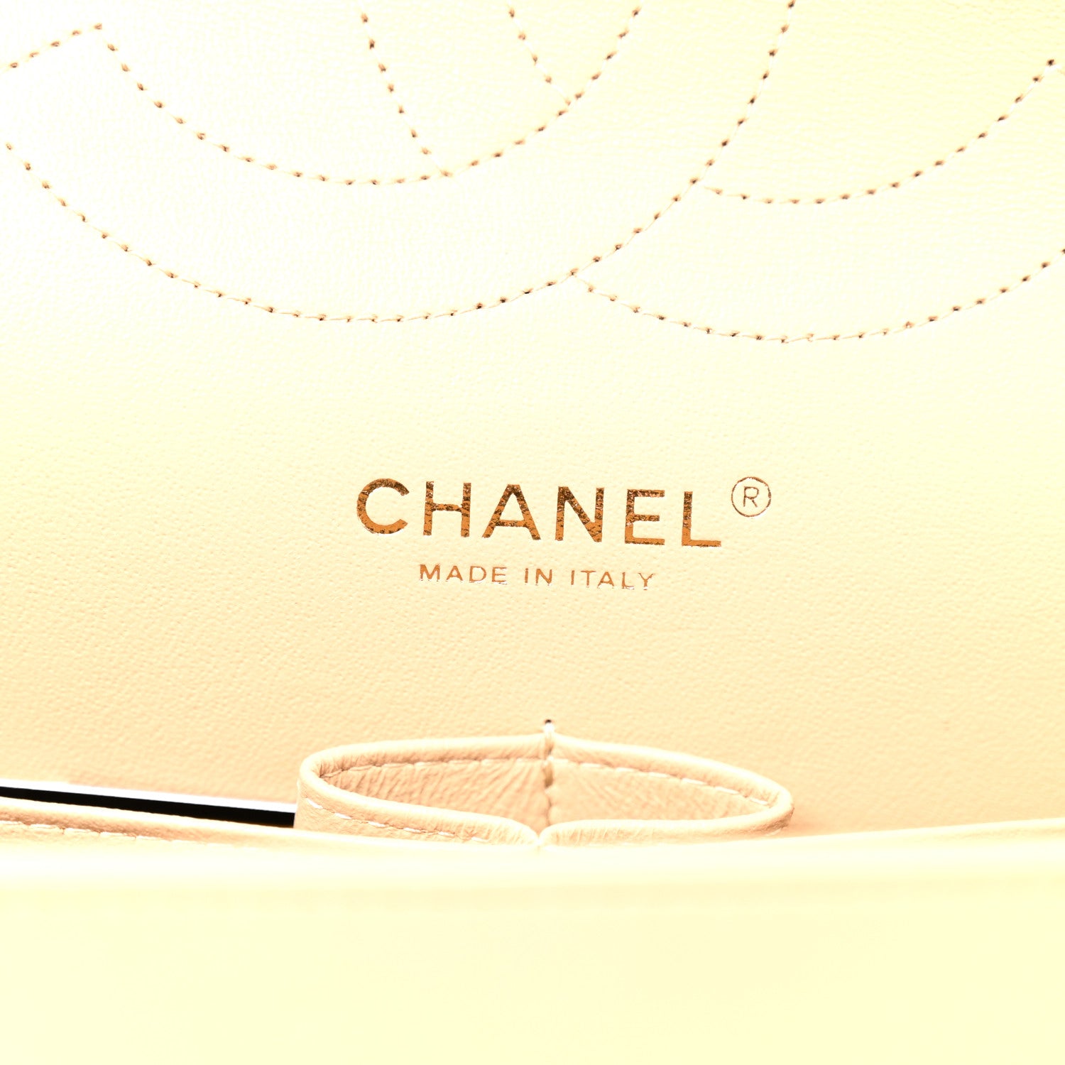 Chanel Lambskin Quilted Jumbo Double Flap Beige 6 of 11
