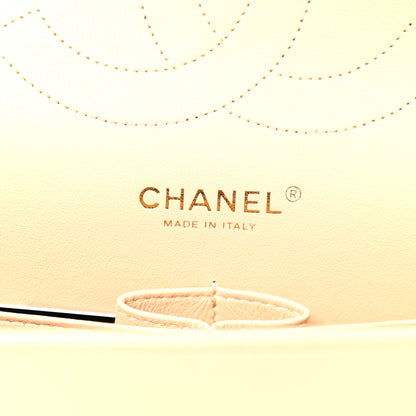 Chanel Lambskin Quilted Jumbo Double Flap Beige 6 of 11