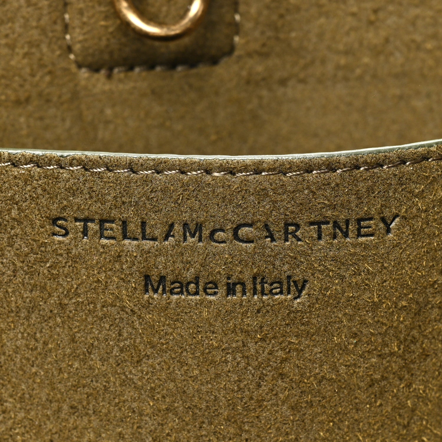 Stella McCartney Grainy Alter Mat Frayme Tote Khaki 6 of 9
