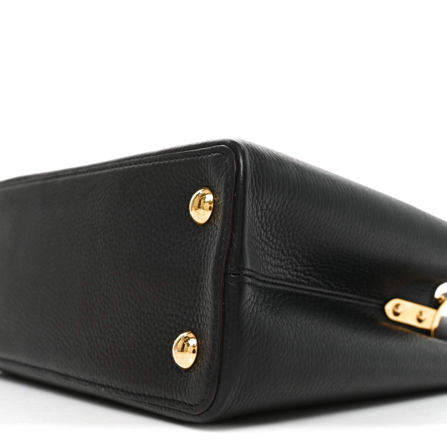 Louis Vuitton Taurillon Capucines PM Black 9 of 9