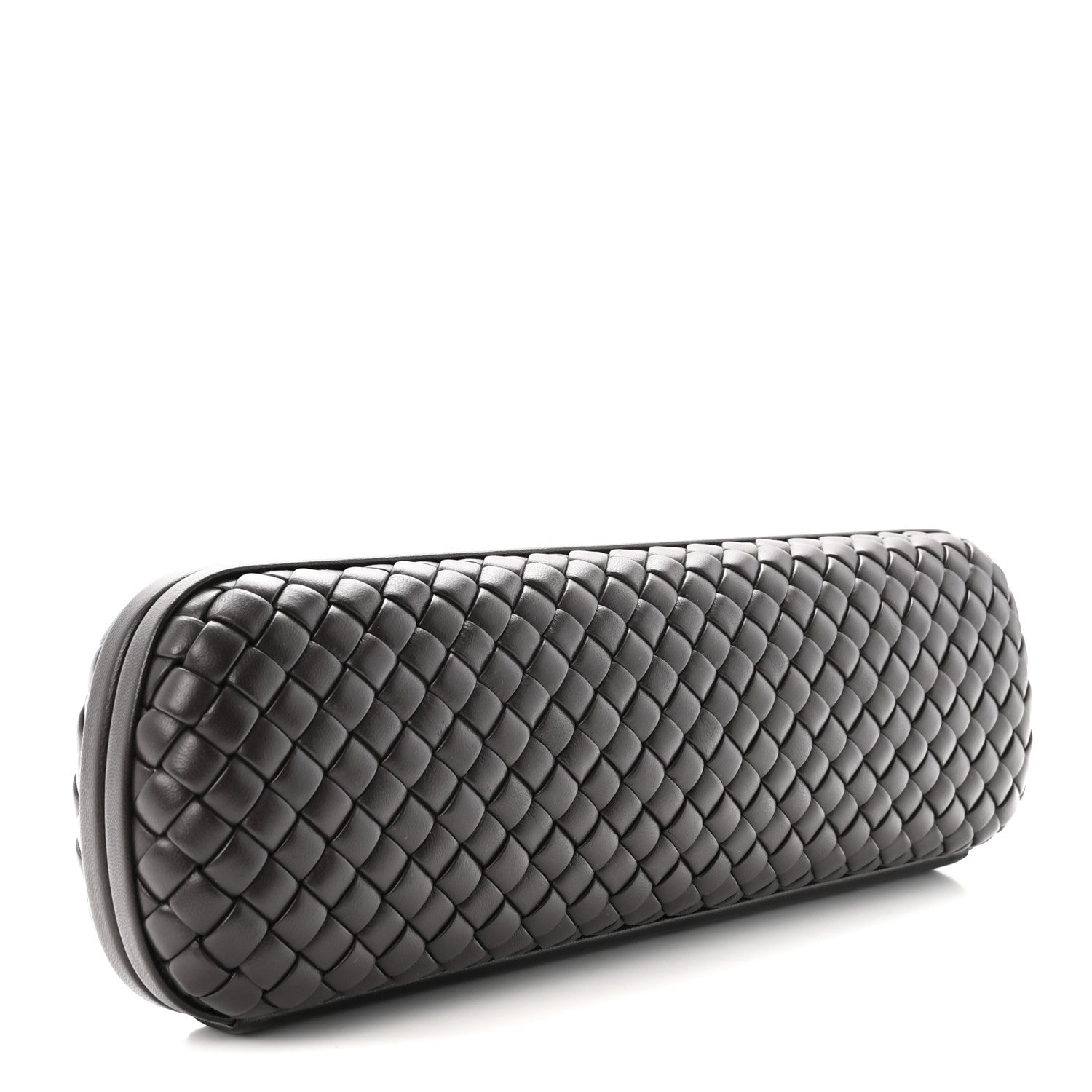Bottega Veneta Nappa Intrecciato Stretch Knot Box Clutch Fondant 3 of 6