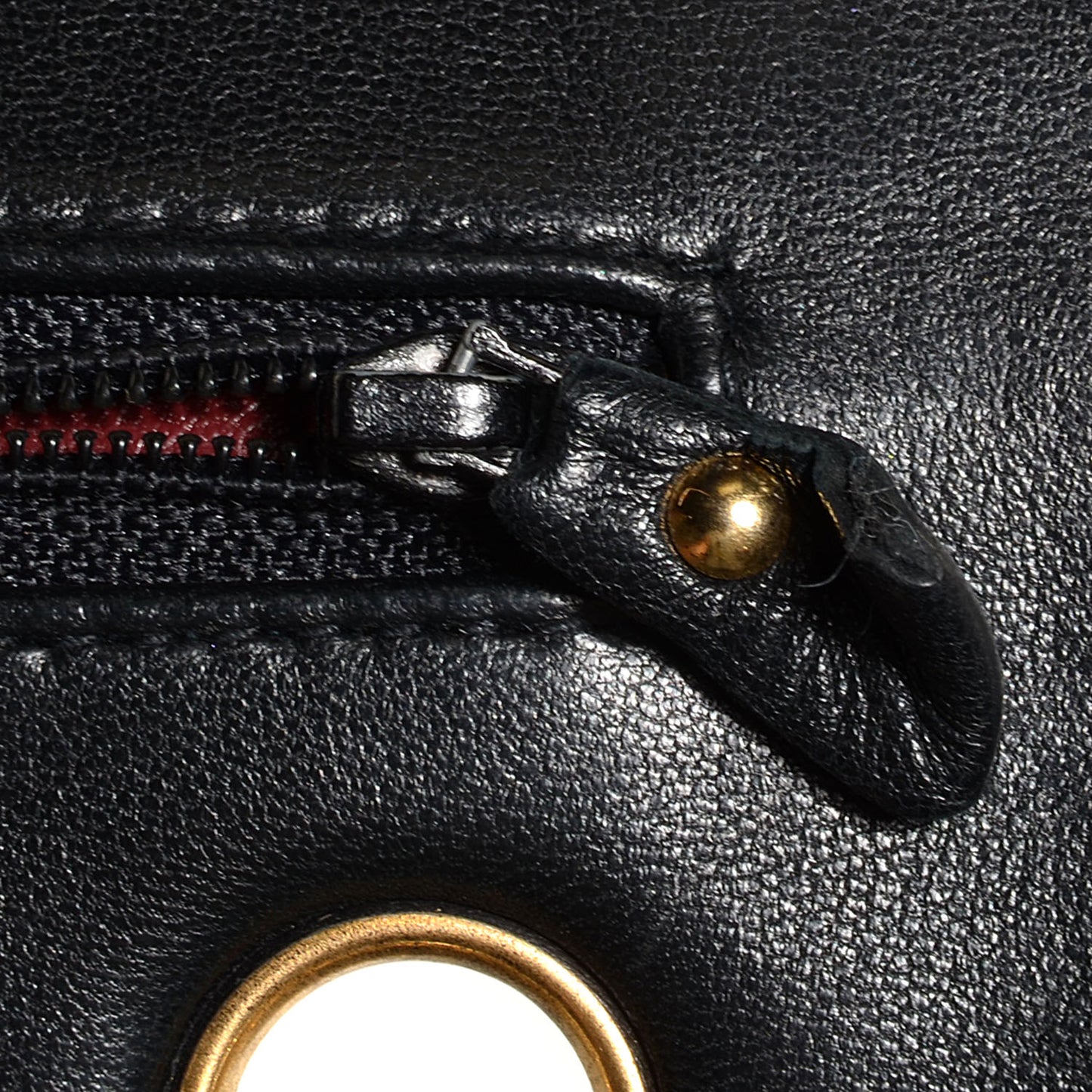 Lambskin Medium Double Flap Black