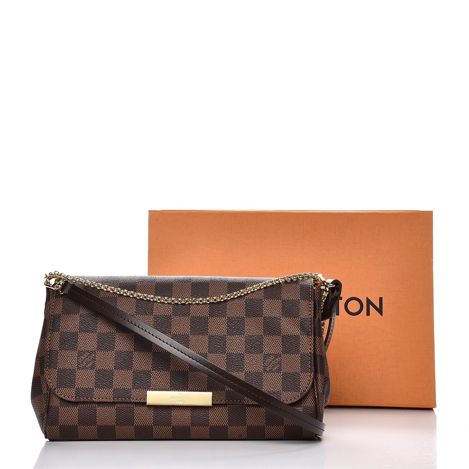Louis Vuitton Damier Ebene Favorite MM 8 of 8