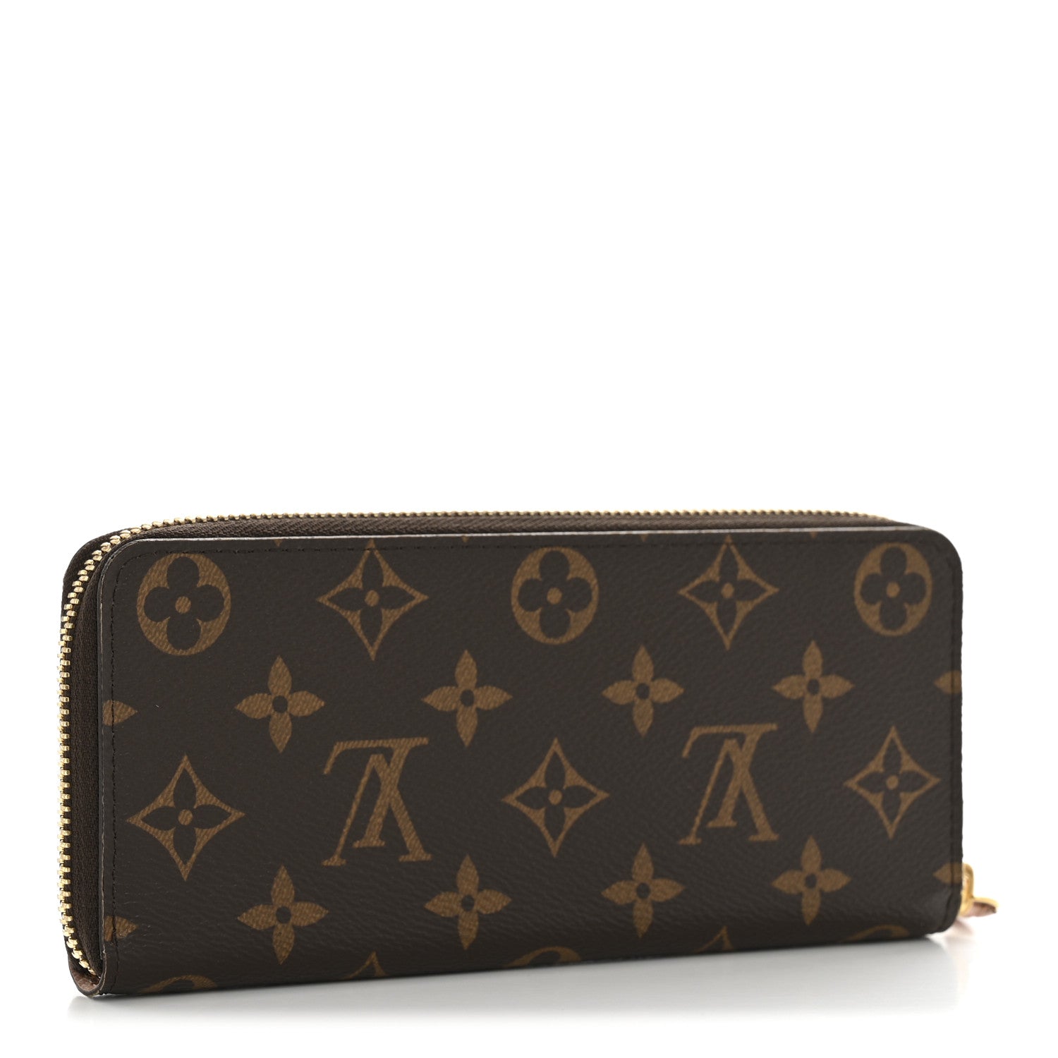 Louis Vuitton Monogram Clemence Wallet Rose Ballerine 3 of 8