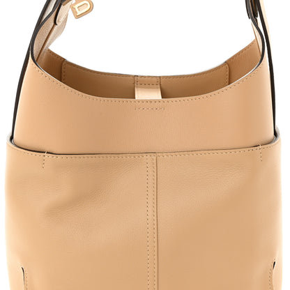 Delvaux Grained Calfskin Mini So Cool Satchel Latte 7 of 9
